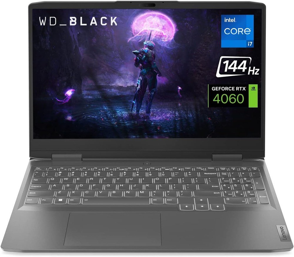 Lenovo LOQ 15.6-inch gaming laptop with Intel i7 and RTX 4060